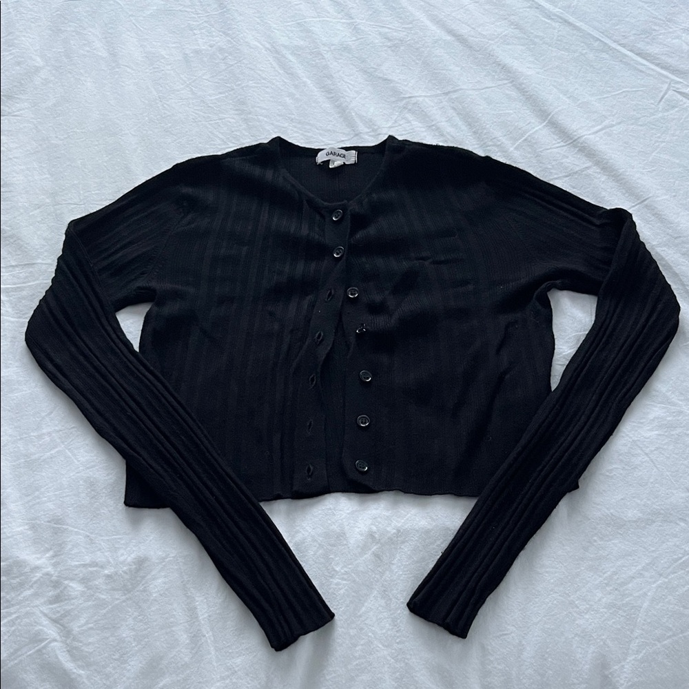 Garage cropped long sleeve
